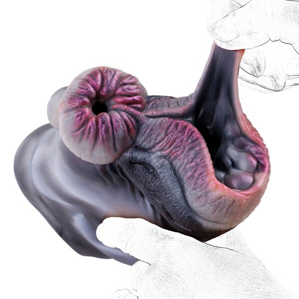 Fantasy Zebra Animal Masturbator Pocket Pussy - Realistic Sex with the Animal Men Masturbating - Image 3