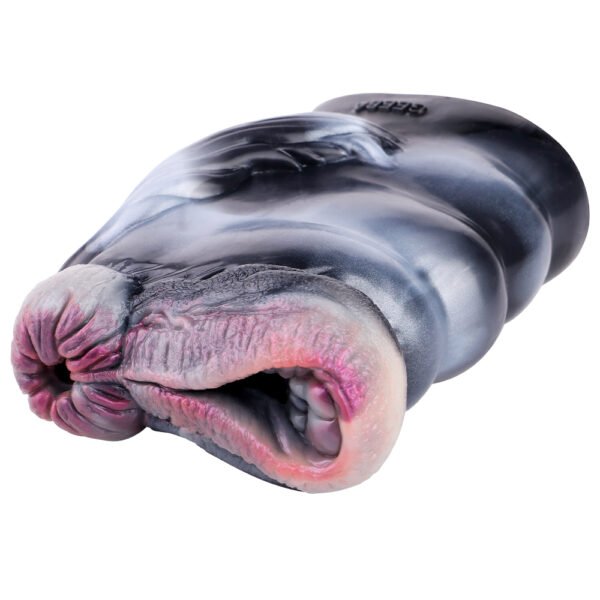 Fantasy Zebra Animal Masturbator Pocket Pussy - Realistic Sex with the Animal Men Masturbating - Image 6